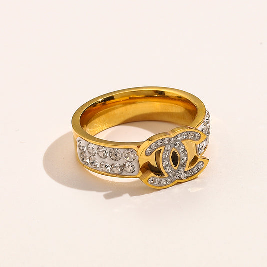 C.C High Quality Sterling Silver Ring