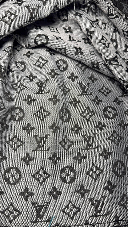 L 03- Brown jacquard fabric