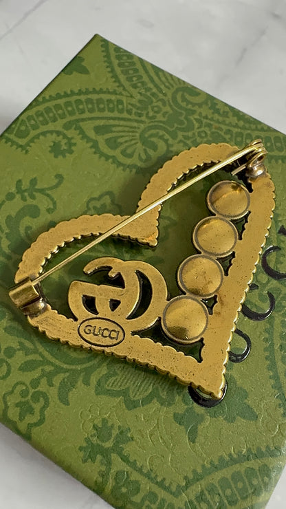 Luxury G.G Vintage Brooch pin
