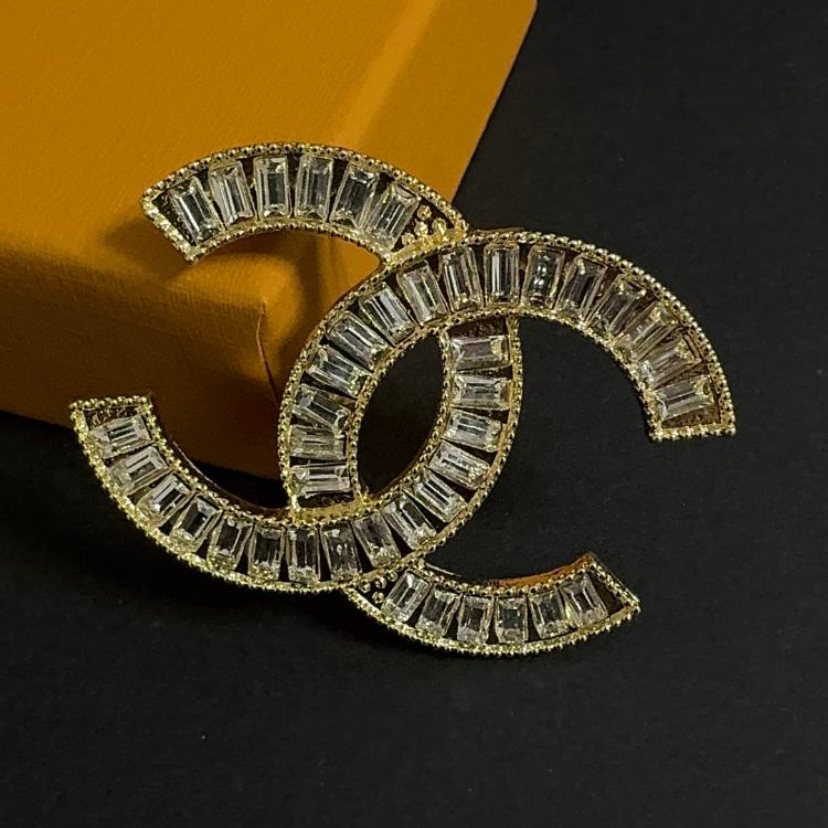 Top quality Zirconia C.C  Brooch pin