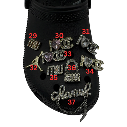 Designer inspired Croc Charms 01 - 153