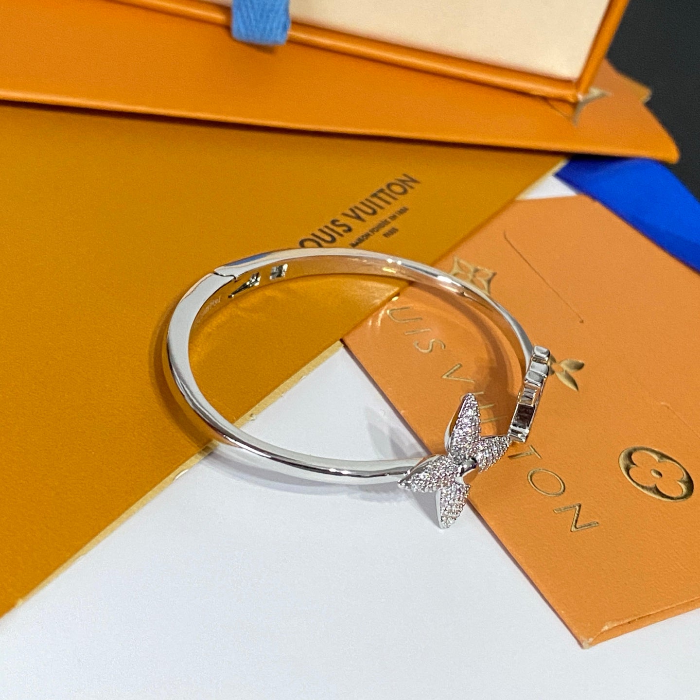 Titanium Steel LV inspired  Bracelet