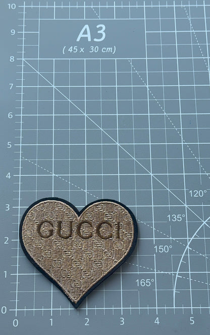 Gucci Heart patch