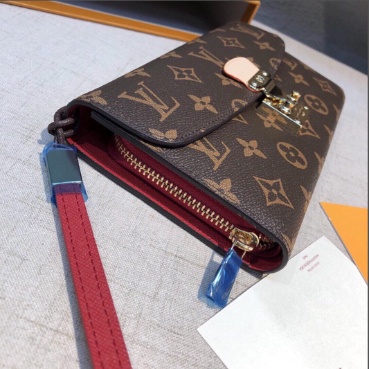 High Quality Branded Luxury Brown Wallet