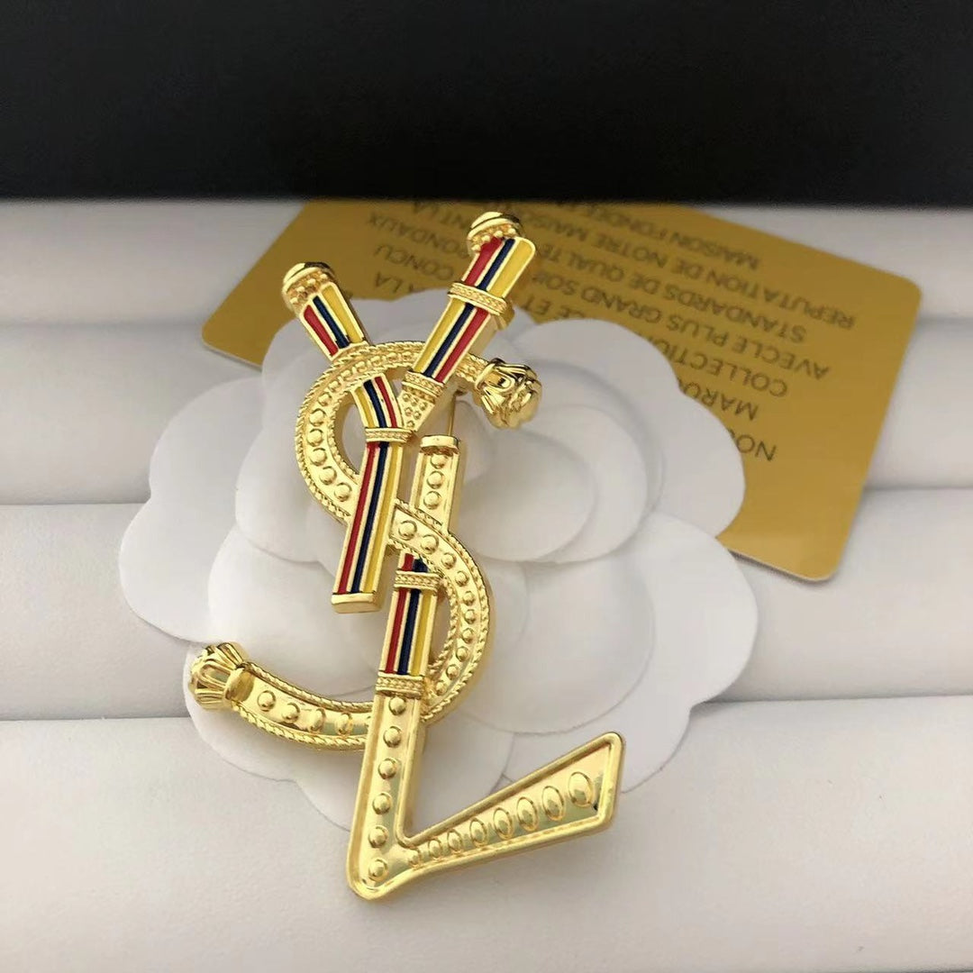 YSL Brooch pin
