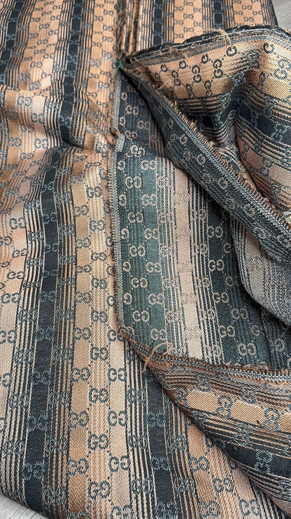 Mixed Brown tone G.G Jacquard Fabric
