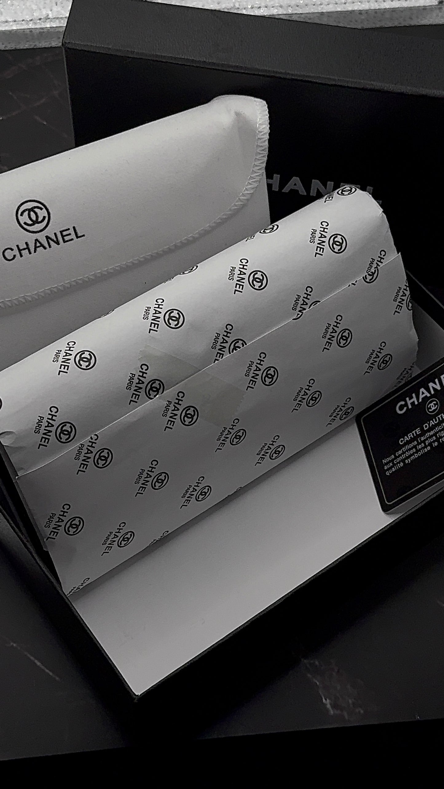 High Quality Luxury Black Chanel Wallet