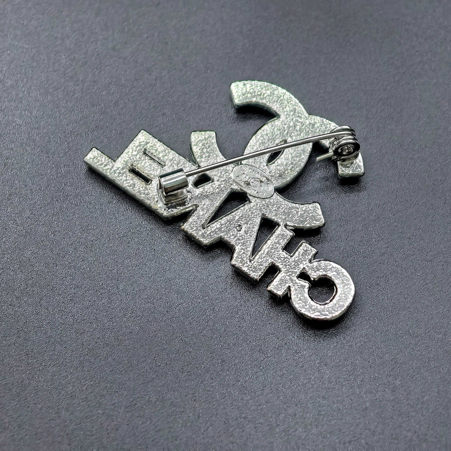 Luxury C.C Gold/Silver Brooch pin