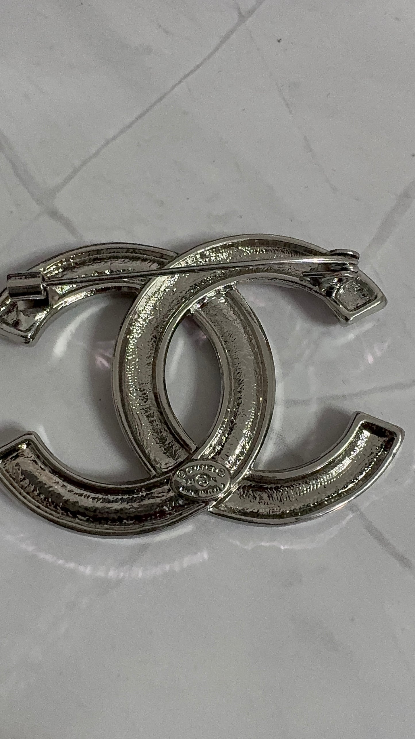 Luxury C.C Detailed Brooch pin