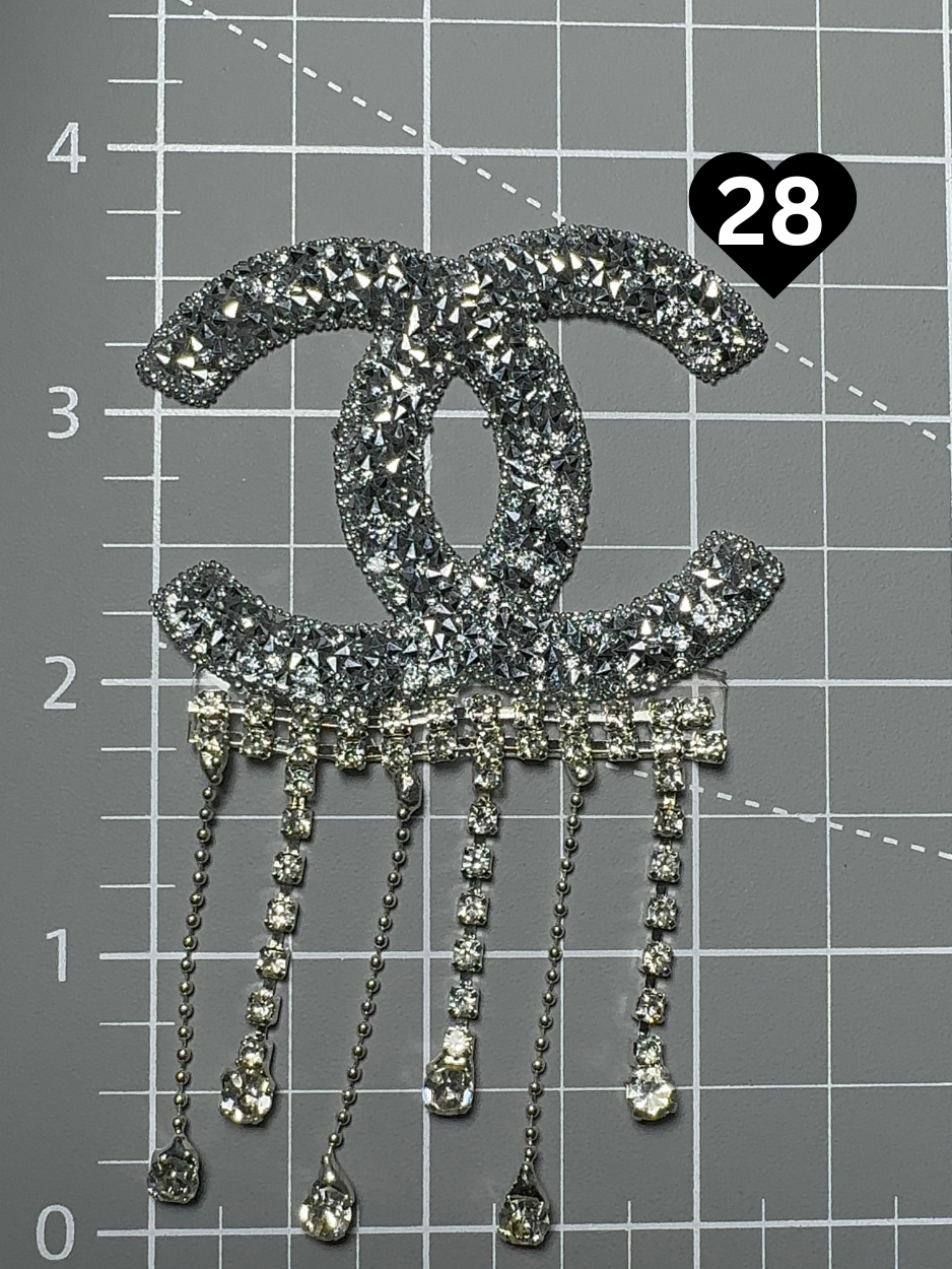Bling Iron-on patch