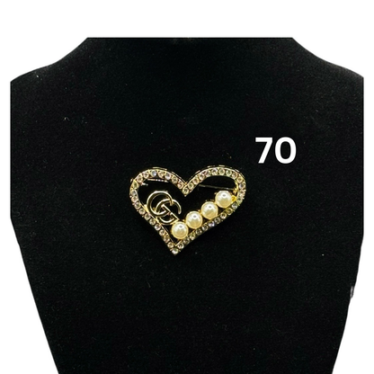 Brooches - Luxury Designer Brooch Pin 69 - 100