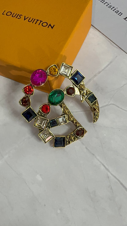 Luxury G.G Vintage Brooch pin