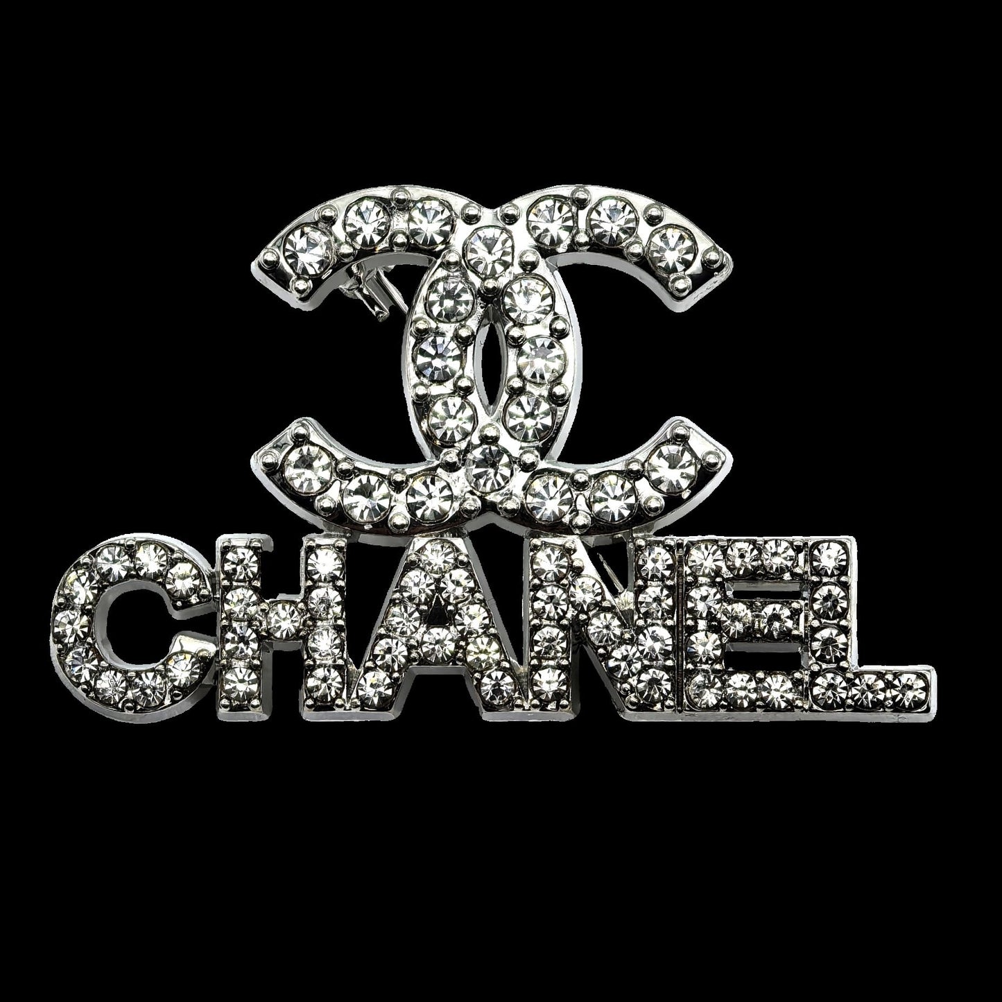 Luxury C.C Gold/Silver Brooch pin