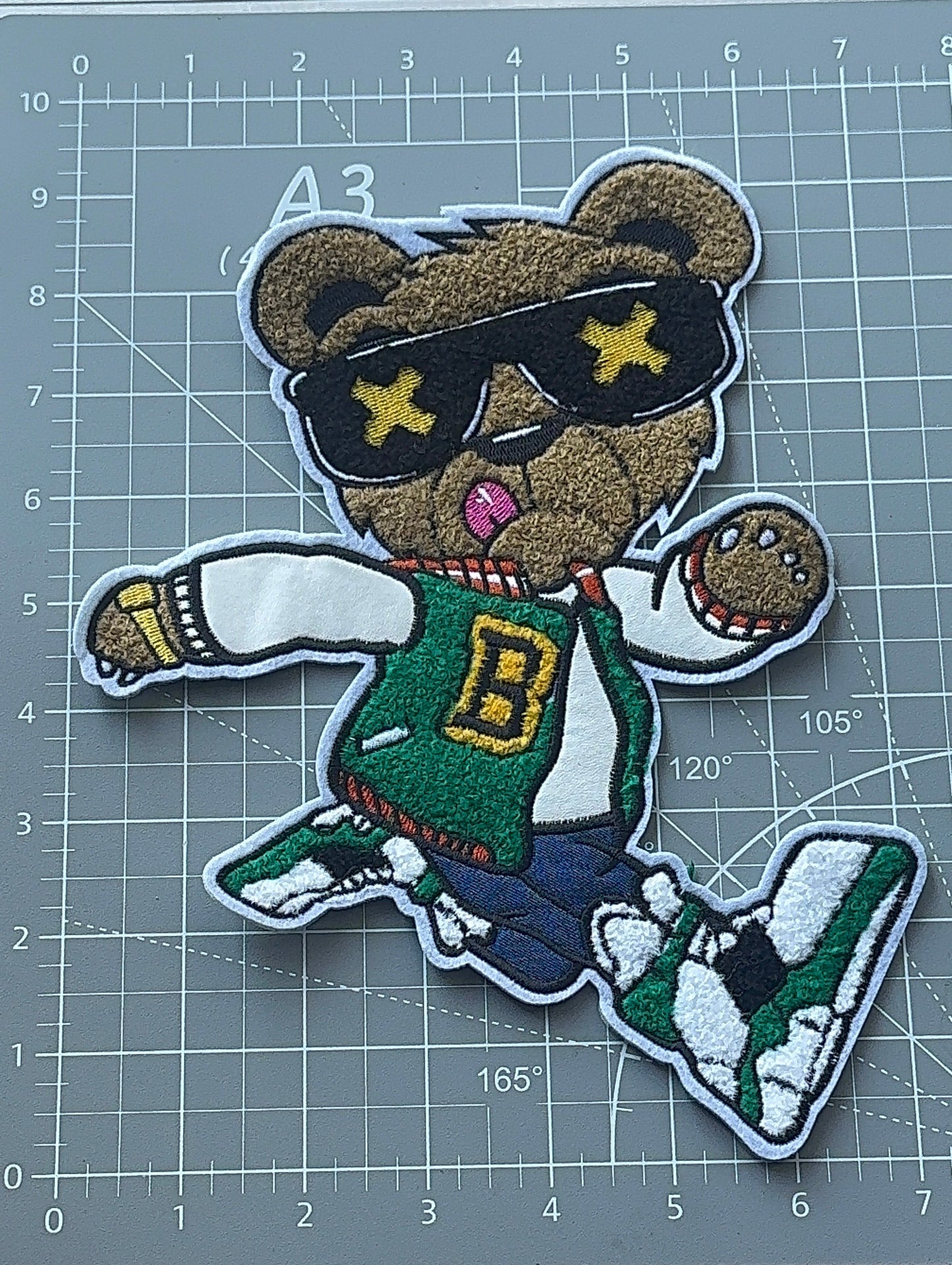 XL Iron on Patch