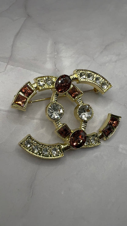 High Quality C.C Brooch pin