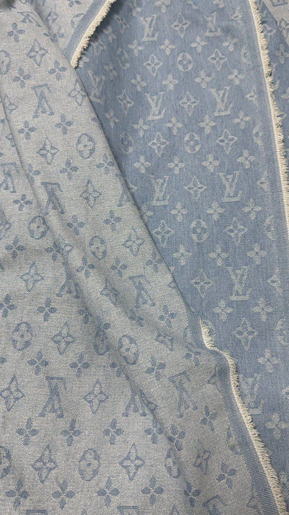 L.V Denim Fabric - Light wash