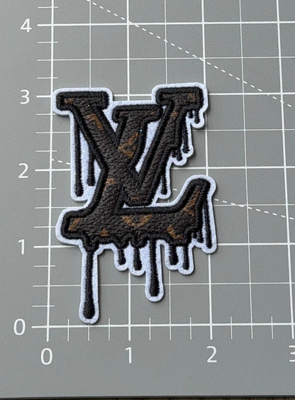 Brown L Drip Patch