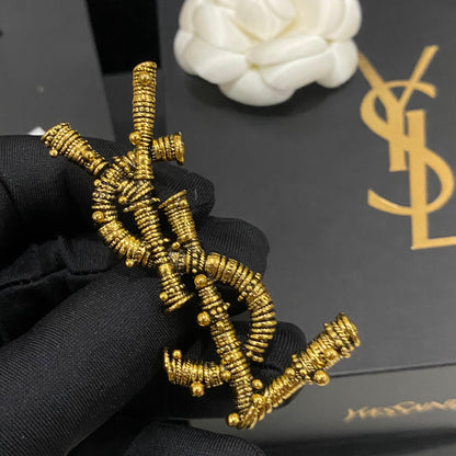 Luxury Y.S Detailed vintage Brooch pin