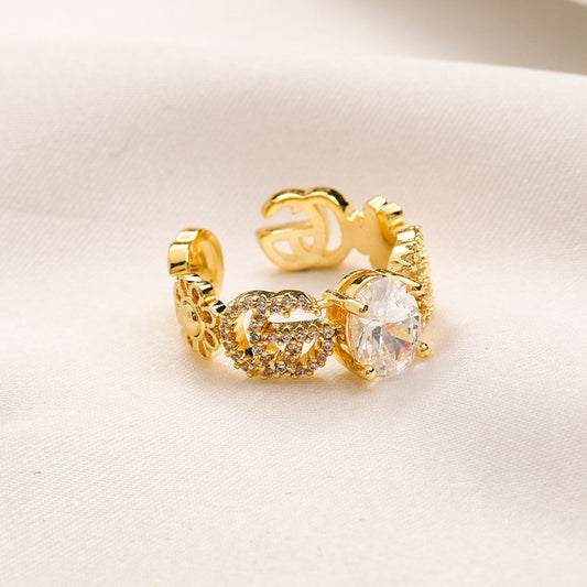 G.G 18K Gold Plated Ring