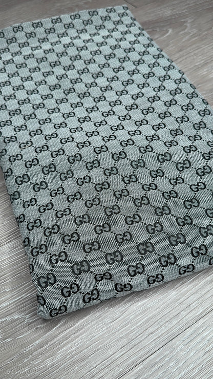 Two tone G.G Designer Inspired Jacquard Fabric