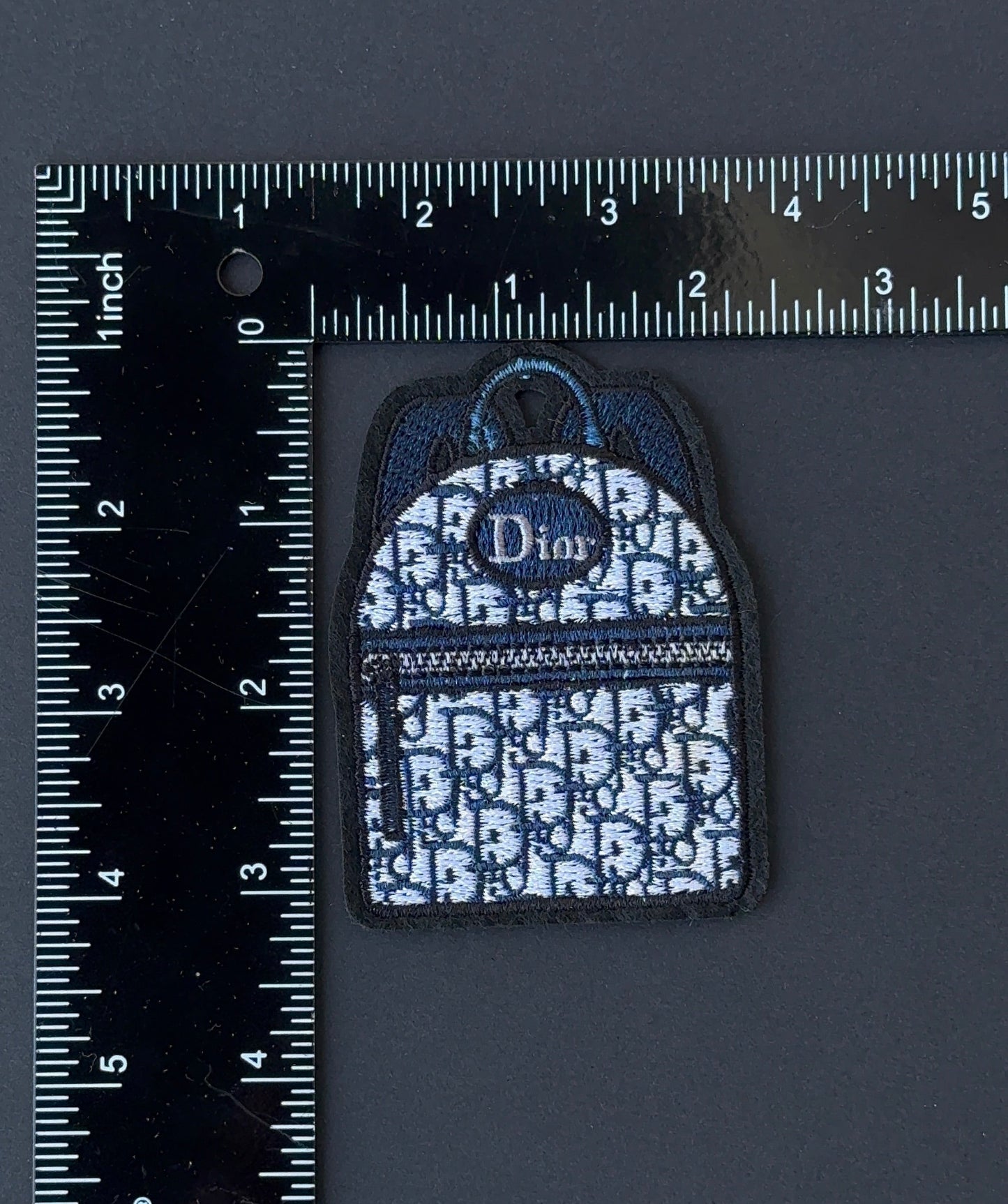 Backpack Iron on embroidery Patch