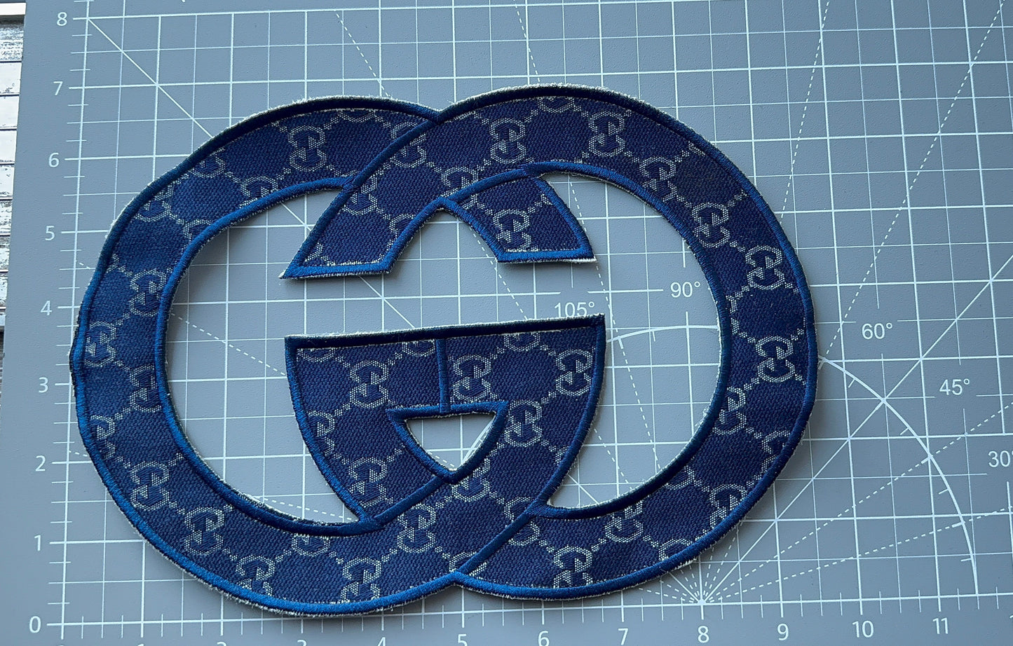 XL Denim G.G Patch