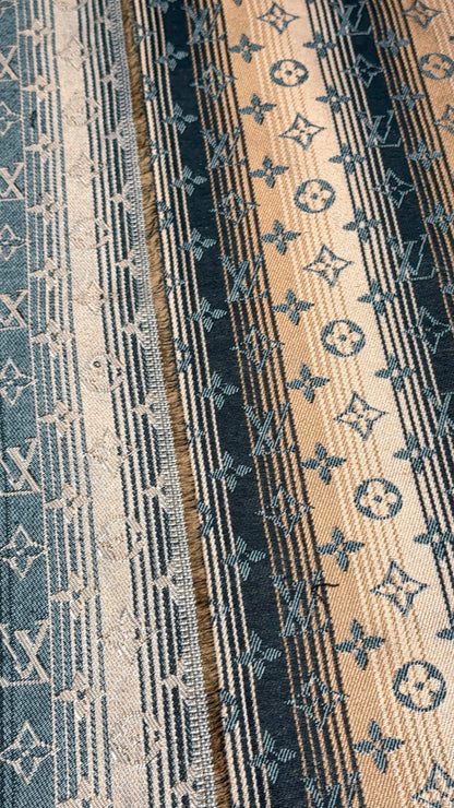Mixed Brown tone L.V Jacquard Fabric