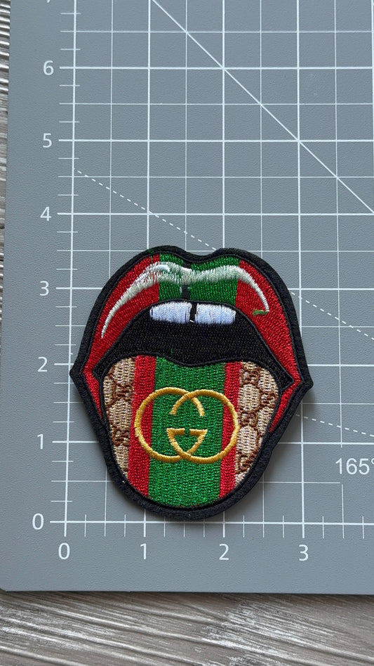 G.G Tongue Logo patch