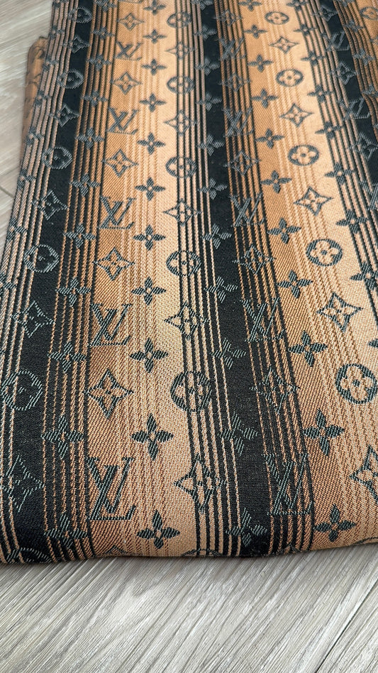 Mixed Brown tone L.V Jacquard Fabric