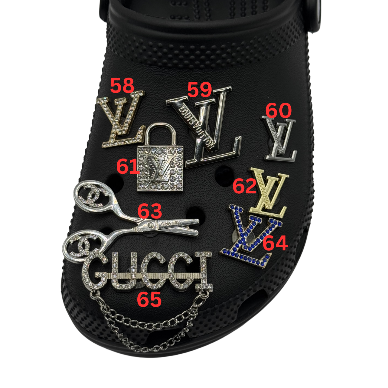 Luxury Bling Shoe Charms 01 - 100