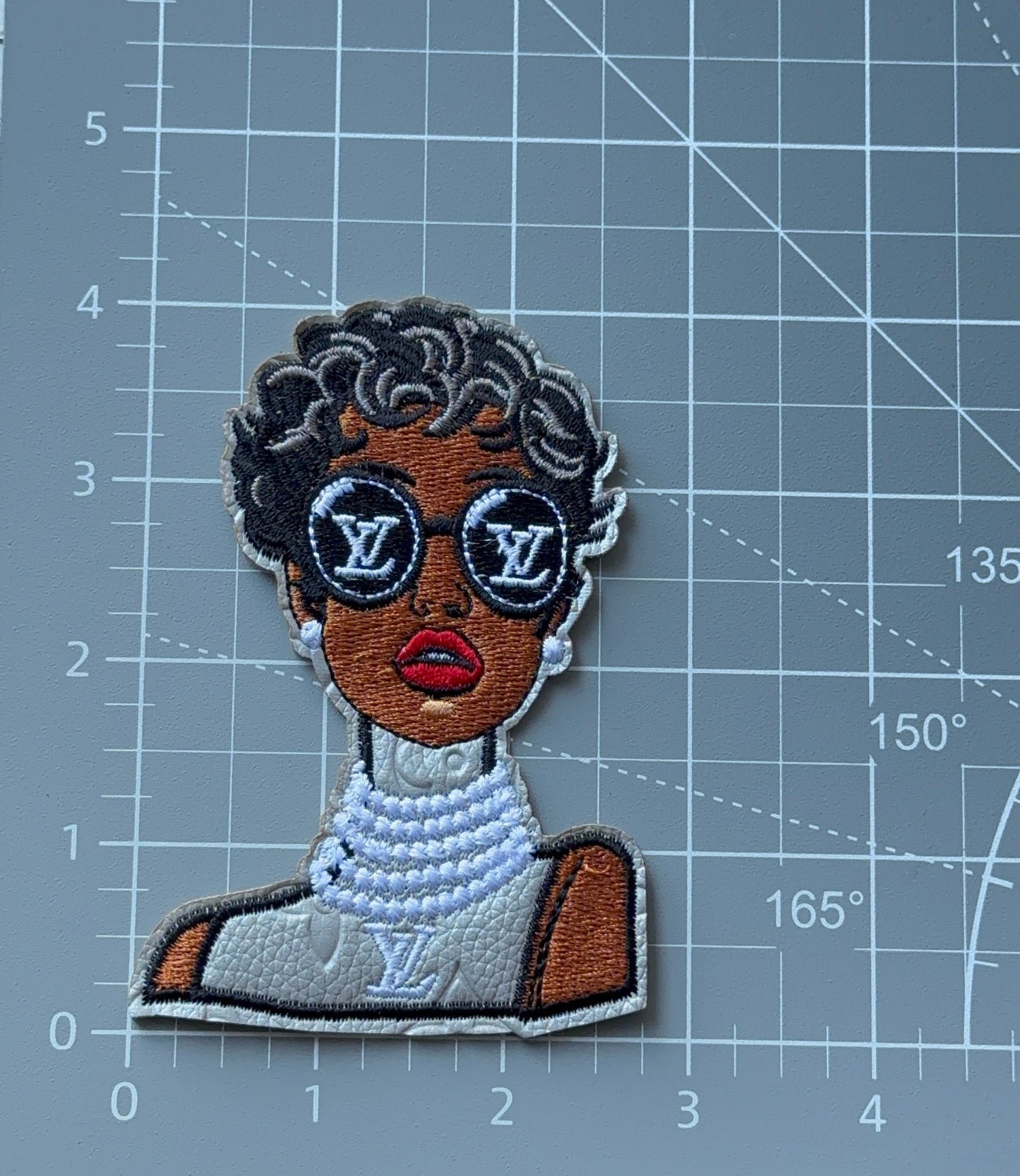 Lady White L Patch