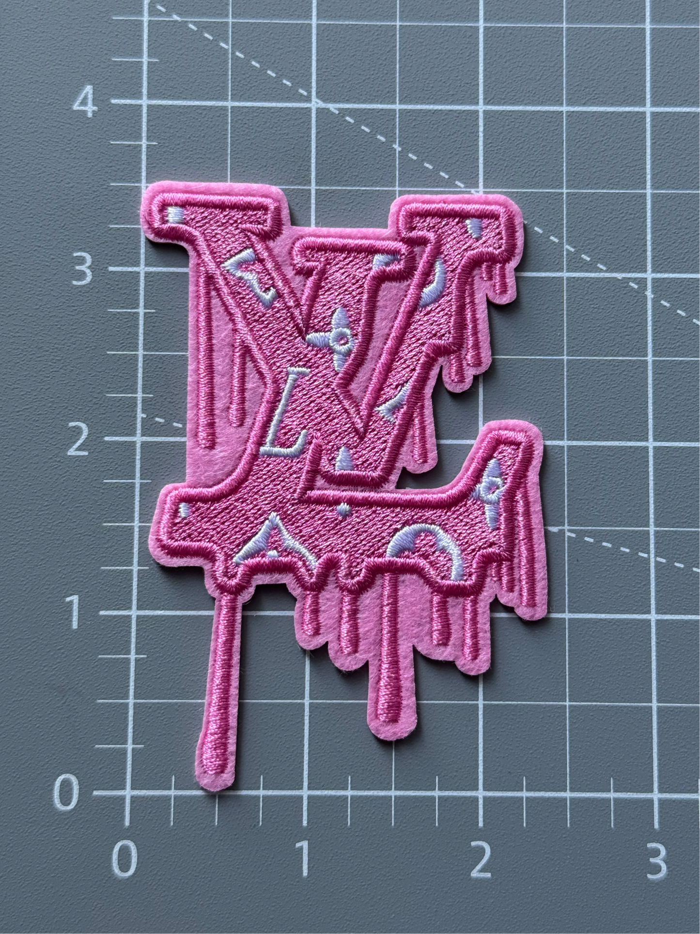 Pink Drip L.V Patch