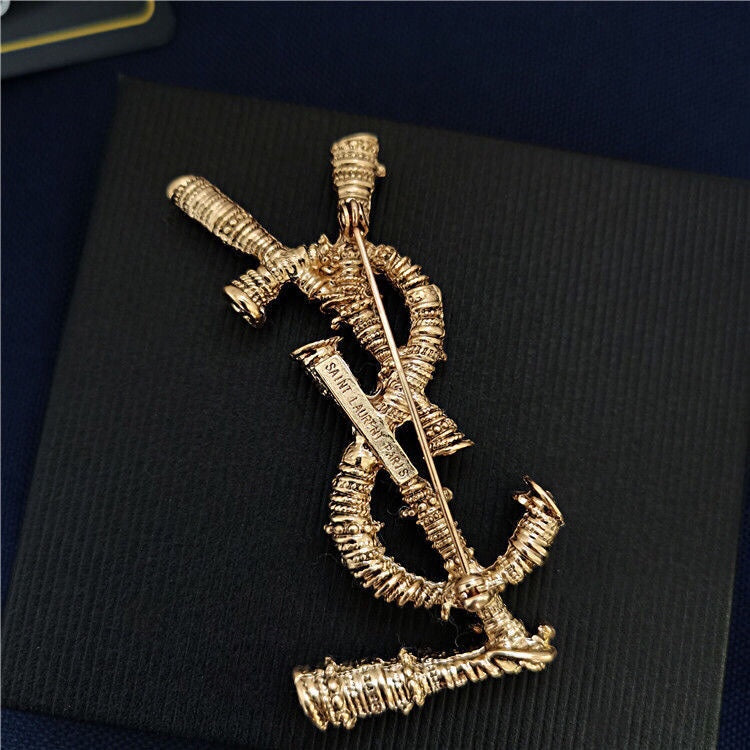 Luxury Y.S Detailed vintage Brooch pin