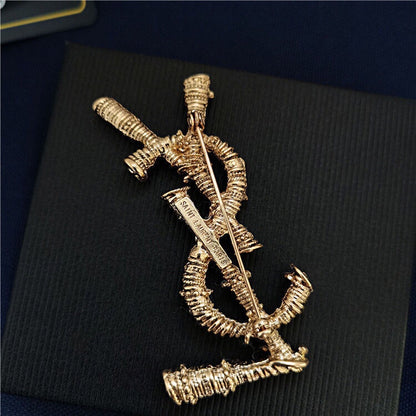 Luxury Y.S Detailed vintage Brooch pin