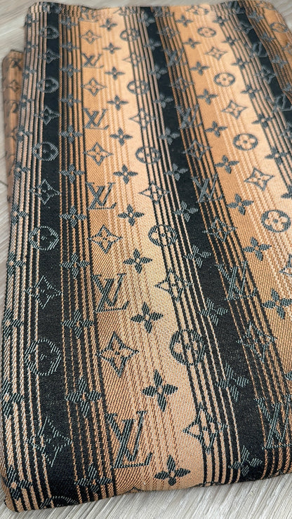 Mixed Brown tone L.V Jacquard Fabric