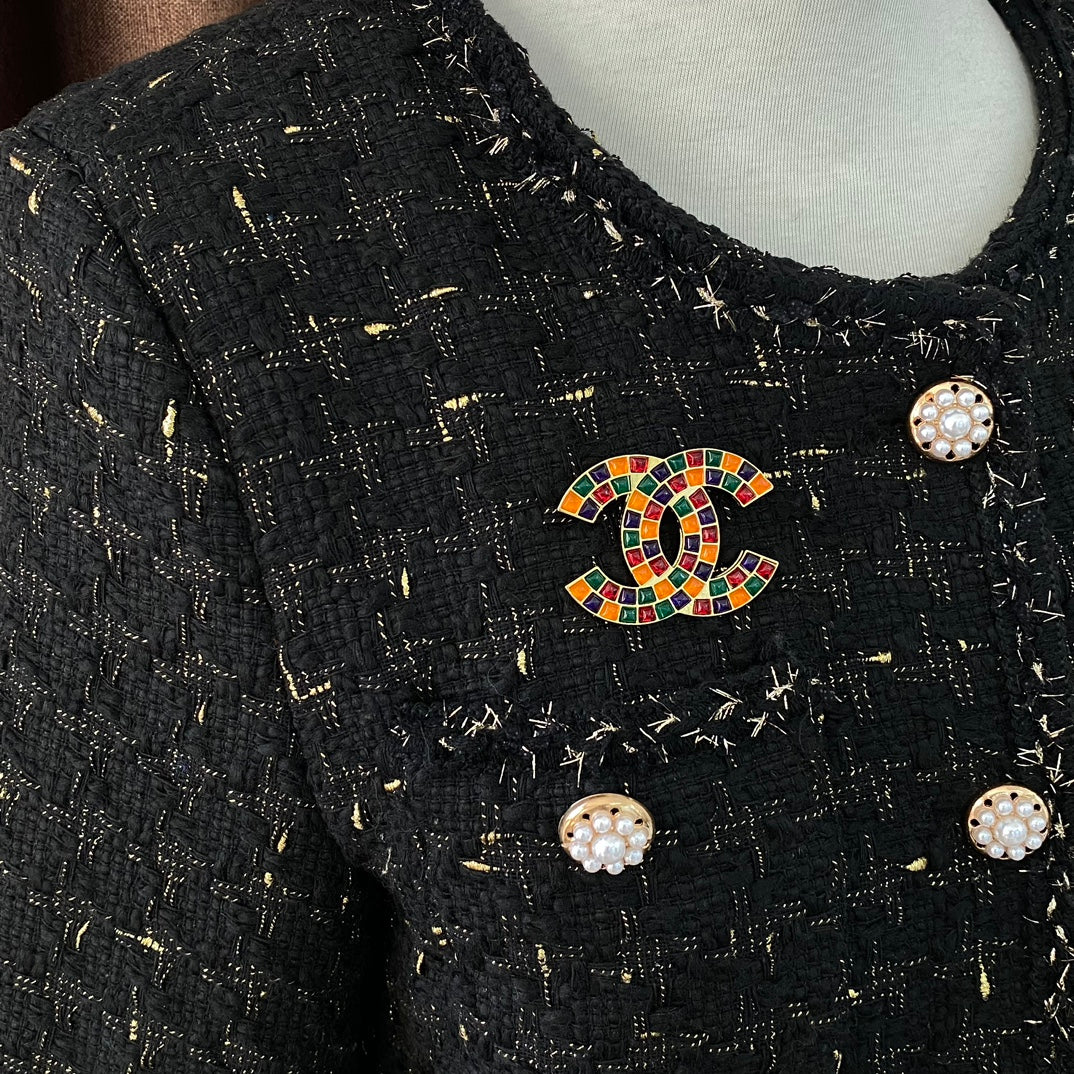 High Quality C.C Brooch pin