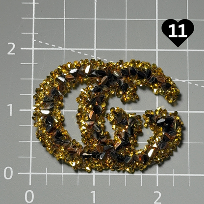 Bling Iron-on patch