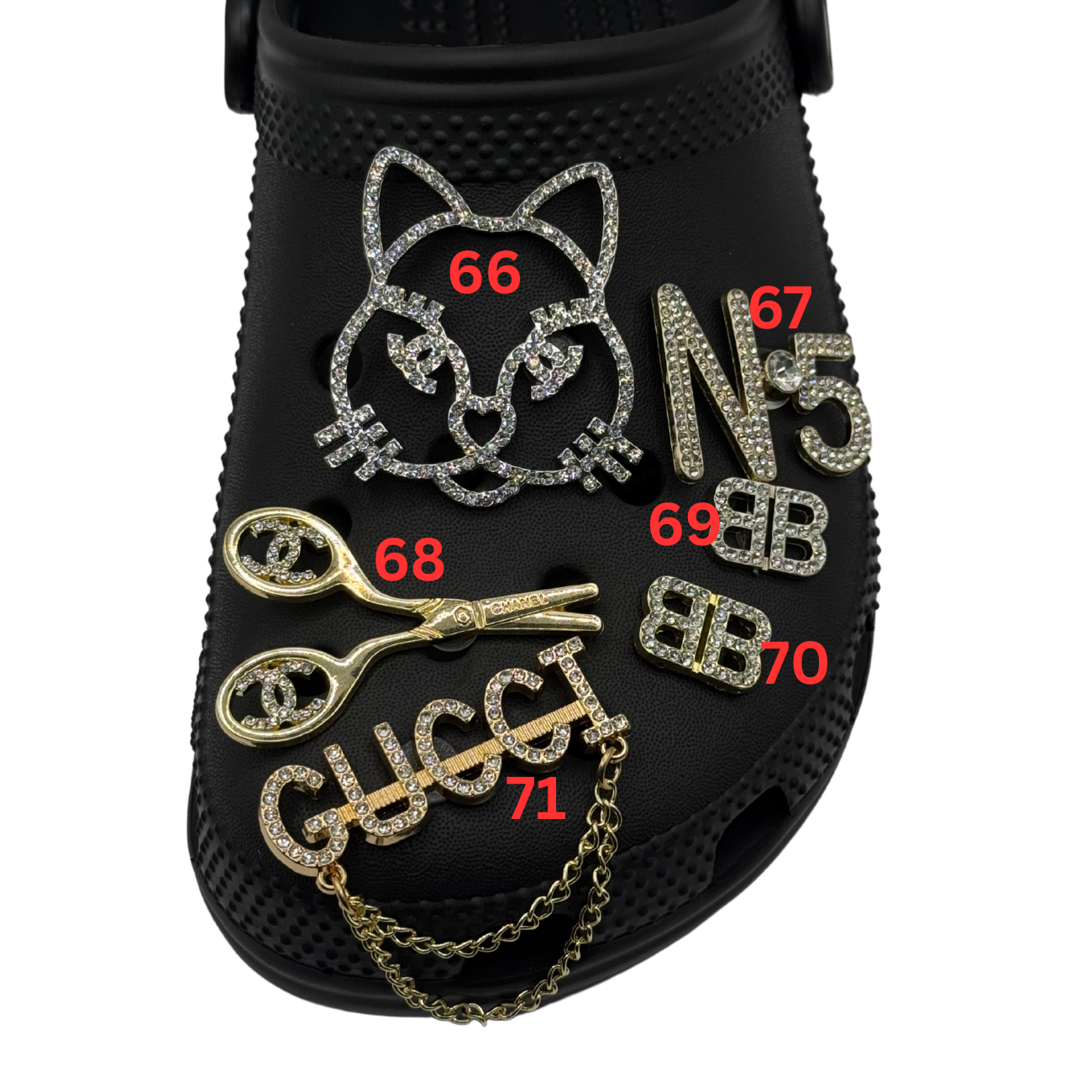Luxury Bling Shoe Charms 01 - 100