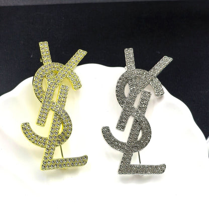 Luxury Y.S Brooch pin
