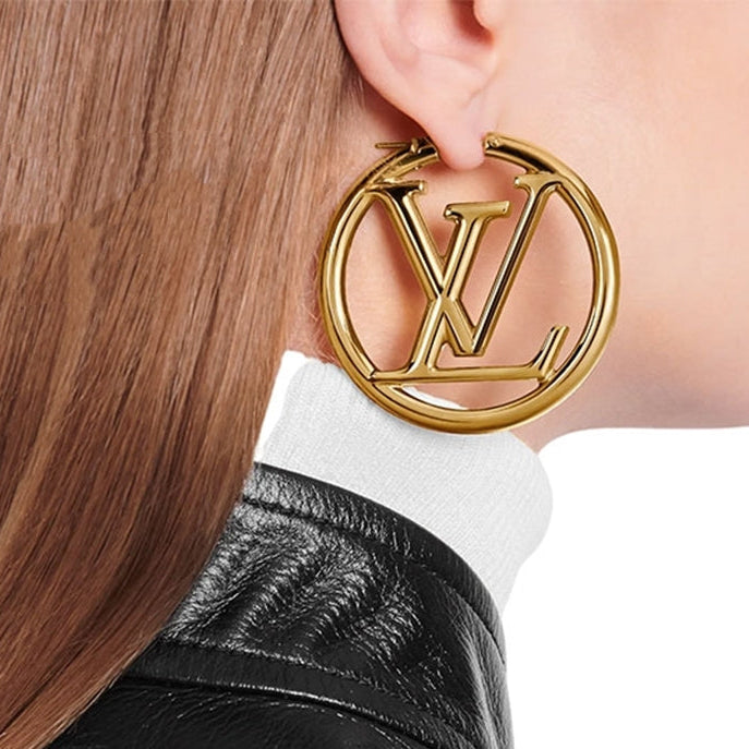 High Quality L.V Hoop Women's Earrings