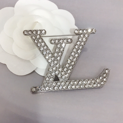 Luxury L.V Silver Brooch pin