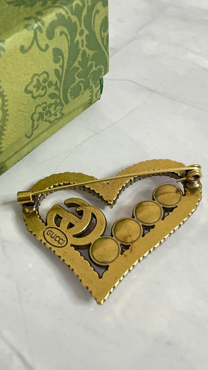 Luxury G.G Vintage Brooch pin