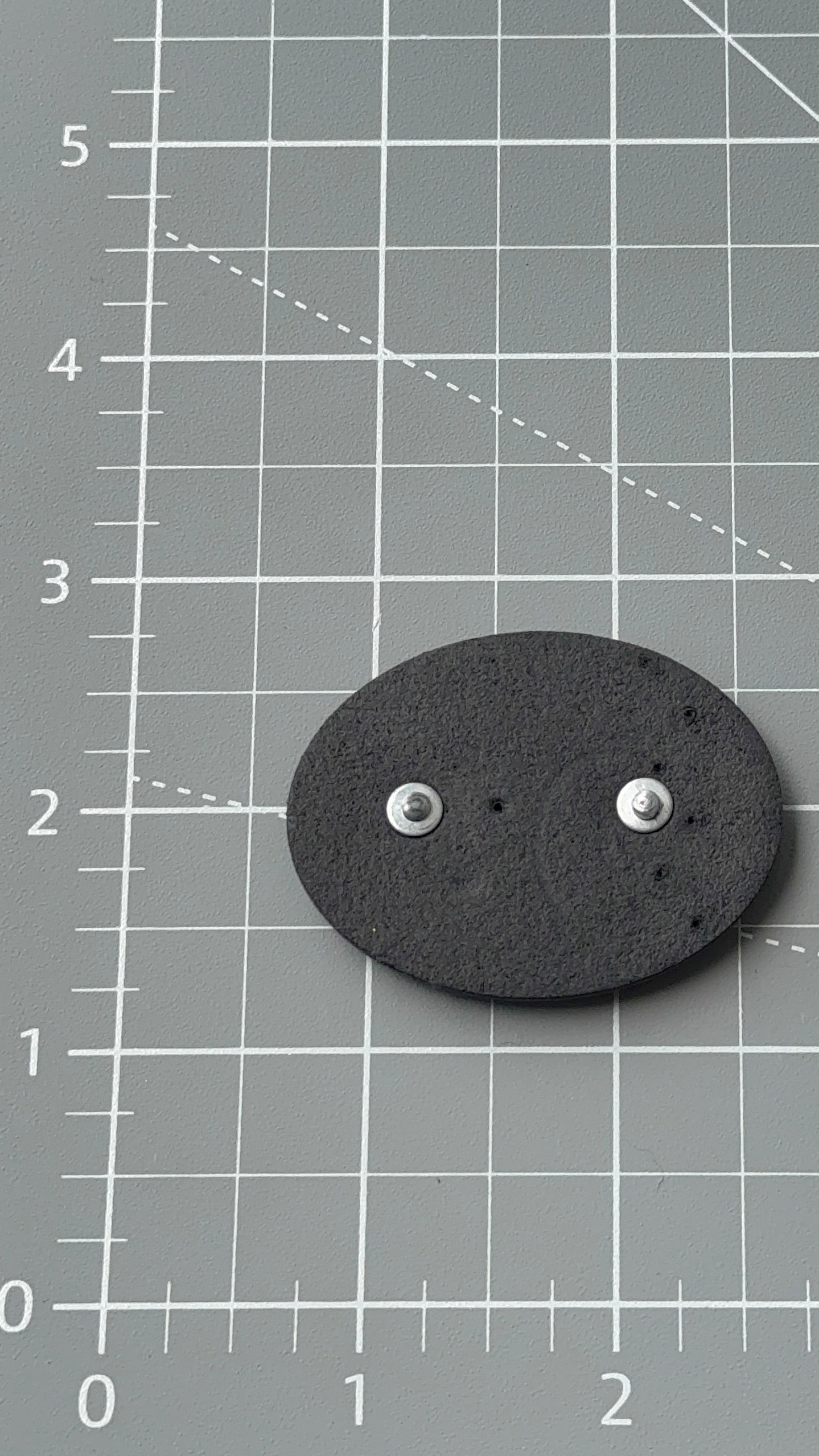 G.G Black Leather patch
