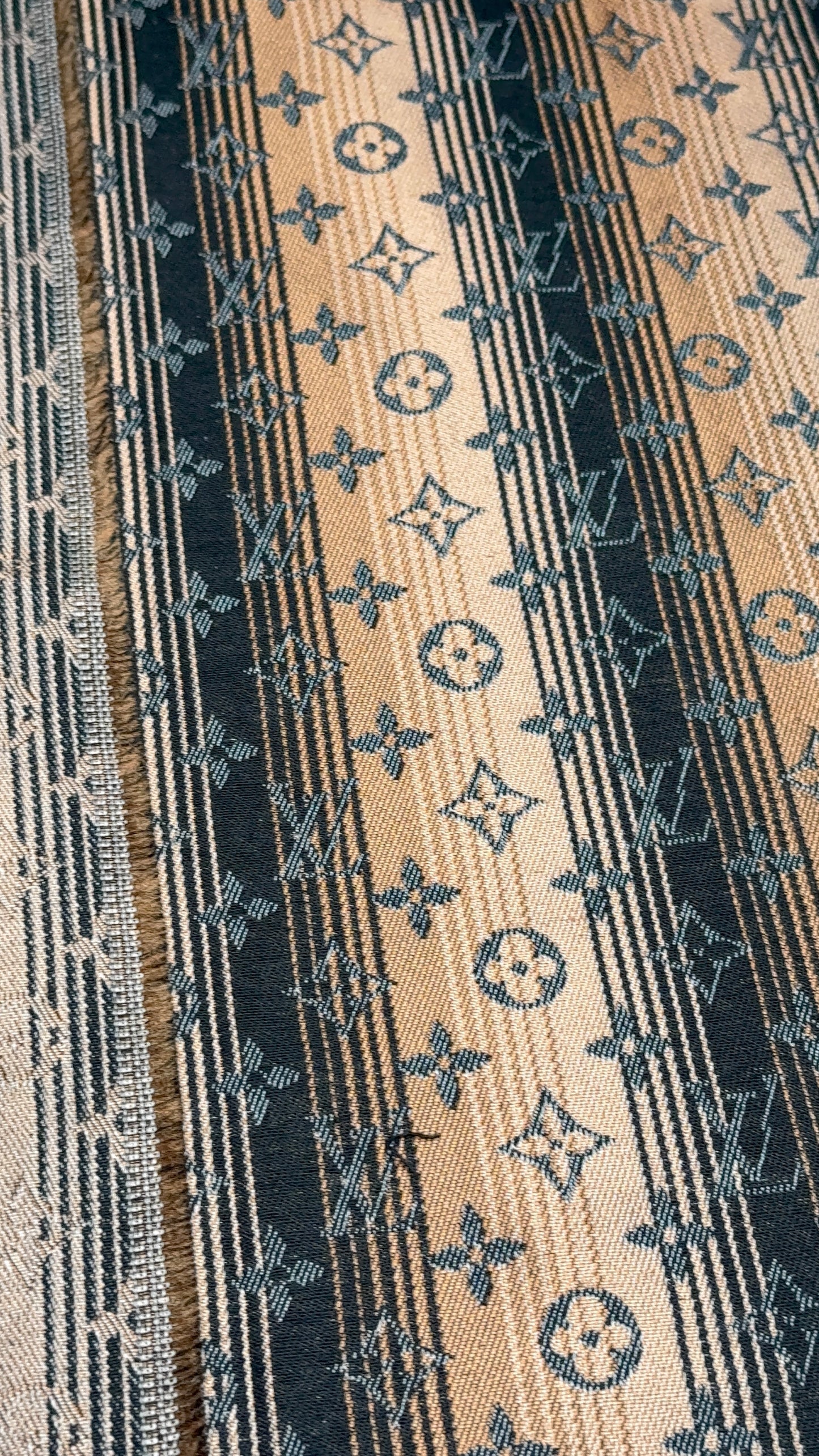 Mixed Brown tone L.V Jacquard Fabric