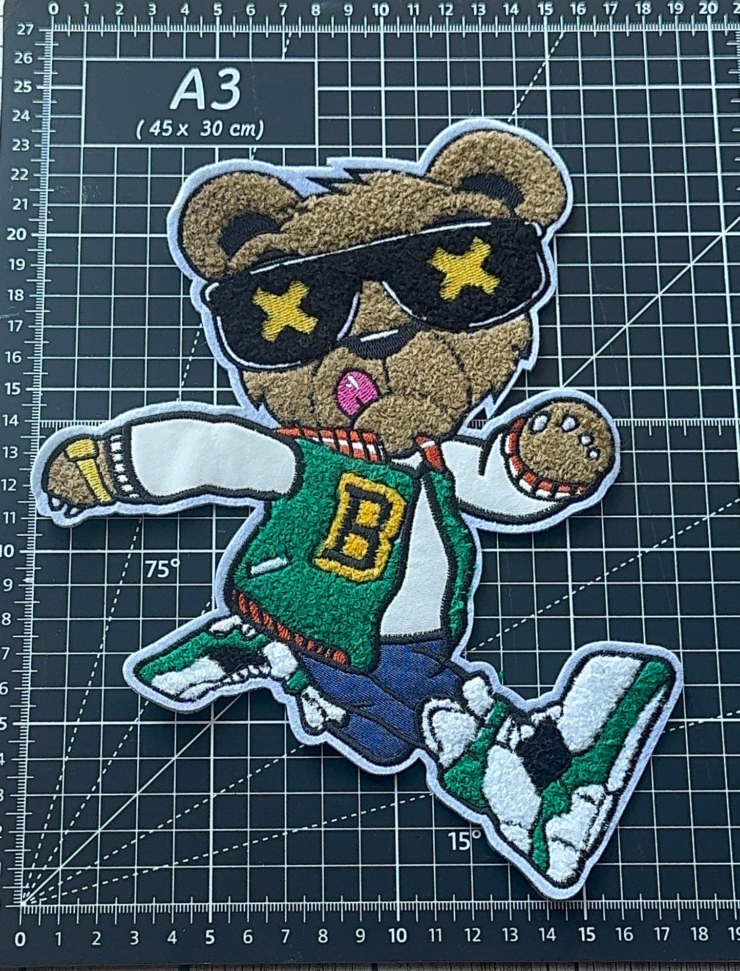 XL Iron on Patch