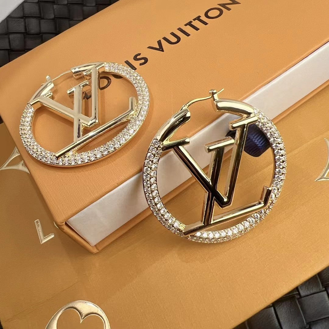 L.V Hoop Women's Earrings