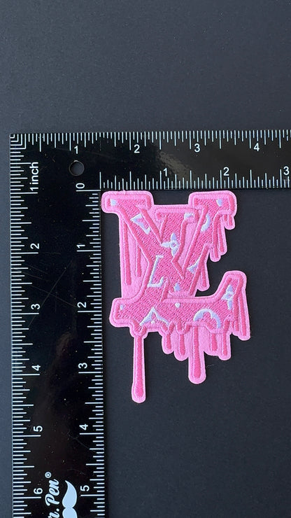 Pink Drip L.V Patch