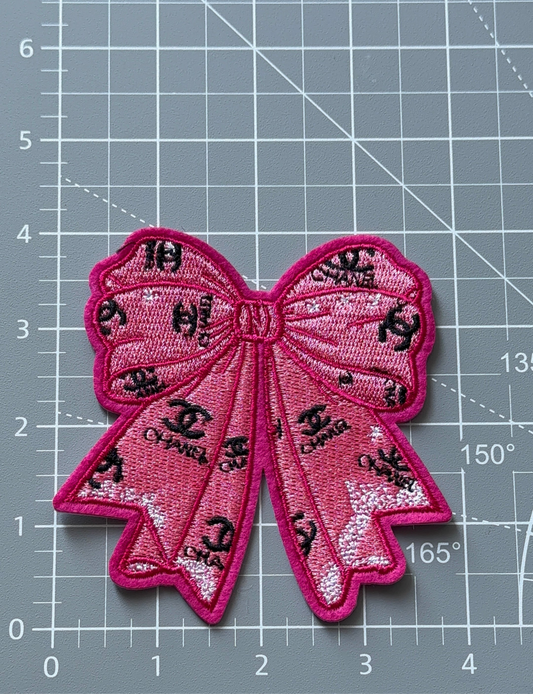 C.C Pink ribbon patch