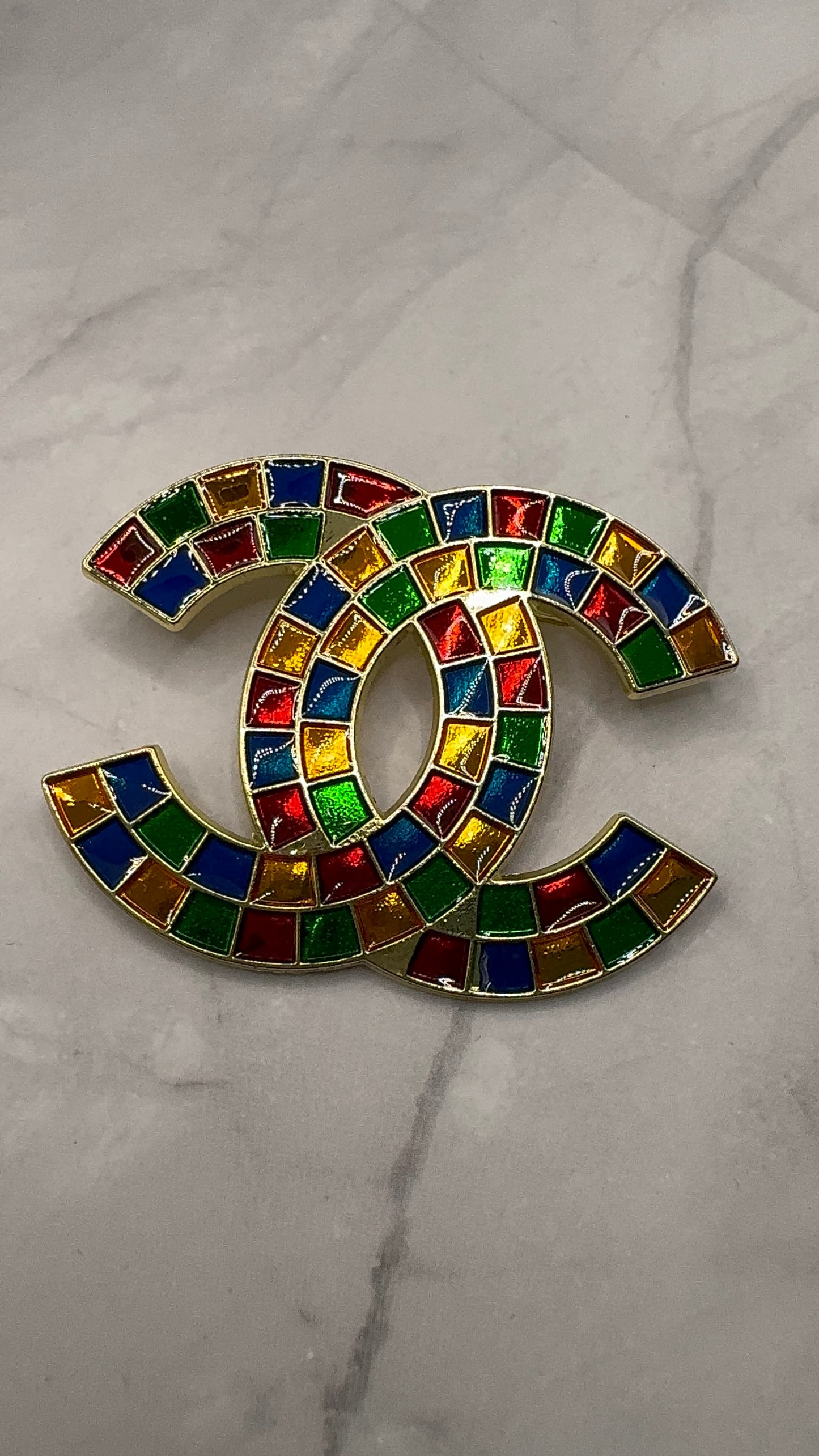 High Quality C.C Brooch pin