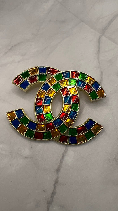High Quality C.C Brooch pin